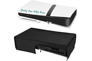 Mcbazel Osłona przeciwpyłowa ochronna do konsoli PS5 Pro, nie dla PS5/PS5 Slim