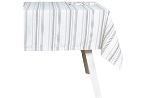 Hogarys Juego Mantel mas Servilletas, Poliéster, Maroline Beige, 150_x_150cm