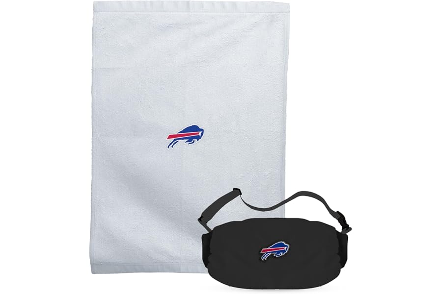 Northwest NFL Buffalo Bills Quarterback Towel and Handwarmer, One Size, Team Colors