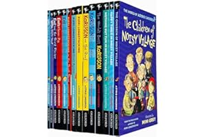 Foblit ltd Astrid Lindgren Collection 14-Bücher-Set (Die Kinder aus dem lauten Dorf, Glückliche Zeiten, Nichts als Spaß, Der weltbeste Karlsson, Flies Again, Auf dem Dach, Pippi Langstrumpf, Emils klu