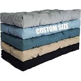 Pcevathiy Personalizzati Bench Cushion, Customised Cushions with Non-Slip Bottom for Outdoor Garden Furniture/Indoor Sofa