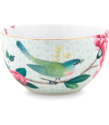 Pip Studio Royal Stripes Bowl - 12cm Schale In Dark Pink