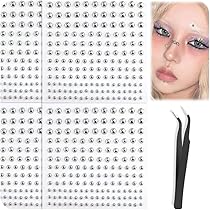 6 Stück Fake Nasenpiercing Ringe - Ohne Nadel Aus Chirurgenstahl