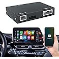 autoabc Wireless Carplay/Android Car Adapter for Toyota with Entune2.0 2014-2019 Fits for Tundra/Highlander/RAV4/Tacoma/Camry/Corolla/Avalon/Prius/CH-R