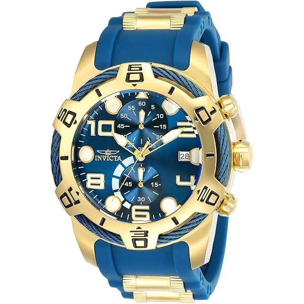 Invicta Bolt Chronograph Quartz Blue Dial Men's Watch 31552: Buy