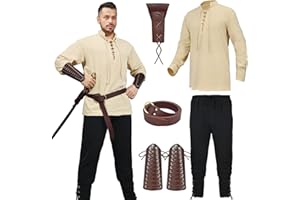 Raveparty Mittelalter Kostüm Herren, Mittelalter Kleidung Herren, Mittelalter Hemd Herren, Piraten Kostüm Männer, Renaissance Kostüm Herren, Faschings kostüm Herren, Halloween Kostüm Herren