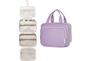 Narwey Bolsa de Aseo Bolsa de Maquillaje de Viaje Organizador de Cosmético Neceser Maquillaje para Mujeres y Niñas