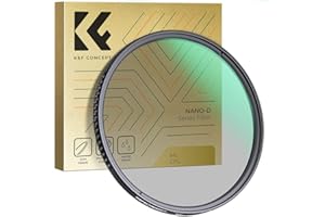 K&F Concept 46 mm okrągły filtr polaryzacyjny CPL filtry obiektywu polaryzator (seria Nano-D)