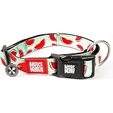 Max & Molly Urban Pets Original Serisi Akıllı K&uuml;nyeli K&ouml;pek Boyun Tasması (S, Karpuz)