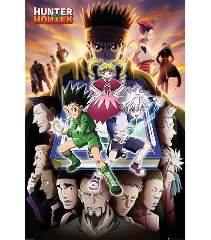 HUNTER×HUNTER ポスター GB eye Hunter X Hunter Keyart Running 61 x 91.5cm Maxi
