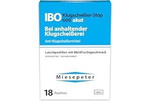 ‎MIESEPETER Miesepeter Bonbons - IBO Klugscheißer-Stop 600 akut - Lustige Geschenke