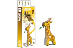 EUGY 3D Giraffe Model Craft Kit