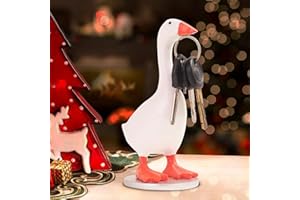 Anywin Magnetic Goose Key Holder Cute Home Decor Kawaii Room Office Table Desk Decor Aesthetic Funny Sculpture Bedroom Decor Housewarming Gifts for Women Men1 Pack Large