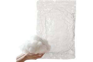 Jtnohx Guata De Relleno, Relleno para Cojines,Guata De Material De Llene 200g - para Bolsas De Frijoles,Manualidades Y Cojines