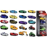 Majorette 212053166 5-pieces-Set, Miniaturfahrzeuge, set of 5, 4 different designs, die Cast, 7.5 cm
