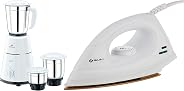 Bajaj GX-1 500-Watt Mixer Grinder with 3 Jar