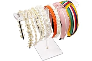 Baoswi Acryl Stirnband Halter, Haarschmuck Organizer Clear Stand für Mädchen
