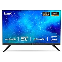 LumX 80 cm (32 Inches) HD Ready Smart Android LED TV 32YA593 (Black) (2021 Model)