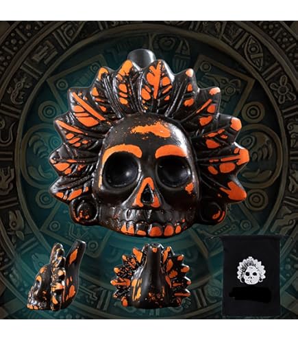 Aztekische Todespfeife - Echte Keramik-Pfeife Mit Schrecklichem Schrei