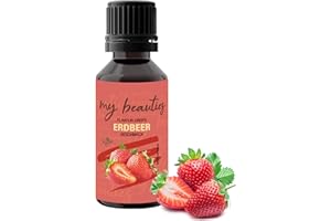 my beauties - Flavour Drops 30 ml - Erdbeere - Aroma Tropfen für Lebensmittel - zuckerfrei und kalorienarm