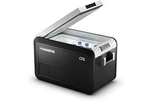 ‎DOMETIC DOMETIC CFX3 35 - Tragbare Kompressor Kühlbox 36L mit APP-Steuerung - 12/24V 240V - Elektrische Kühlbox, Gefrierbox Auto - Mini-Kühlschrank für Lkw, Boot, Reisemobil