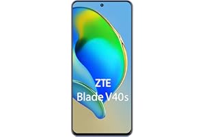 ZTE Smartphone Blade V40 S 4G (16,94cm (6,67 Zoll) FHD+ Display, 4G LTE, 4GB RAM und 128GB interner Speicher, 50MP Hauptkamera und 16MP Frontkamera, Dual-SIM, Android 12) blau, 123404101008