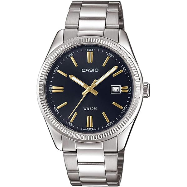 Casio Orologio Uomo MTP-V006L-7B – Quarzo Classico, Pelle Nera, Quadrante Bianco - 4
