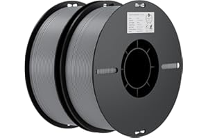 Creality Filamento PLA 1.75mm 2KG, Filamento para Impresora 3D Precisión Dimensional +/- 0.02mm, Carrete Filamento 3D, para Mayoría Impresoras 3D