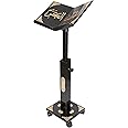 Prayer Book Holder Stand Ramadan Gift Rihal Rehal Wooden Gift (Adjustable Black)