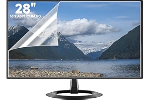 ANTOGOO V 2 Pack 28 Inch Anti Glare Computer Screen Cover for Standard or Curved, Eye Protection Matte Anti Scratch Anti Glare Film for 28'' with 16:19 Aspect Ratio Widescreen Monitor