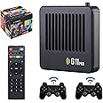 XIXIMENG G11 Pro Retro Video Game Console Game Stick 60000+ Games,Gamepad 4K HD TV 2.4G Wireless Double Controller (256G)