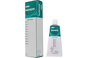 SANYI Molykote DX-Paste, 50 g, Schmiermittel, weiß, Hochtemperatur-Fett, Schmierpaste für Kunststoffgetriebe, Uhren, Industrie, Automobil