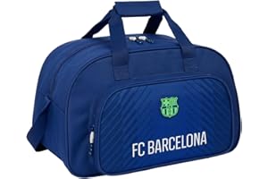 safta F.C. Barcelona Navy Blue Sac de Sport, Sac à Dos, idéal pour Enfants de différents âges, Confortable et Polyvalent, qualité et résistance, 40 x 23 x 24 cm, Bleu Marine, M, Décontracté