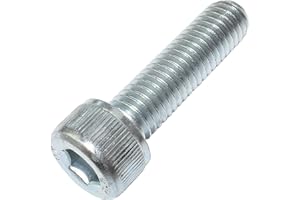 AERZETIX - Set di 50 pezzi - Bulloni M8x30 - con testa esagonale interna - Ø8x30mm - DIN 912 - classe 8.8 - acciaio zincato - fai da te - attrezzo di montaggio/ferramenta - C47696