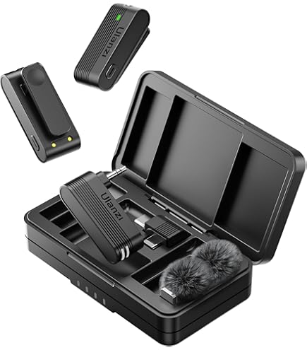 Microfono Lavalier Wireless Srhythm M1 - Con Cancellazione Rumore, USB-C, 10 Ore Di Autonomia - Foto 8