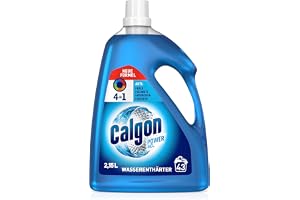 Calgon 4-i-1 Power Gel - effektiv mot kalk, smuts, lukt och korrosion - skyddande vattenmjukgörare för tvättmaskin - 1 x 2,15 l