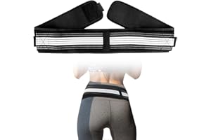 KMZ Back Pain Belt Adjustable Breathable Lower Back Support Belt Sciatica Belt for Women Men Posture Sacroiliac Hip Belt Hip Braces for Hip Pain Pelvic Support Belt