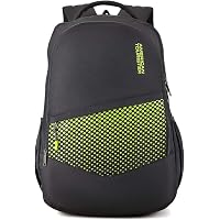 American Tourister 51 cms Black Casual Backpack (AMT MIST SCH BAG02 BLACK)