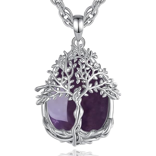 Collana Rosa Nera URONE In Argento | Ciondolo Gotico A Cuore Con Zirconi Rossi | Gioiello Donna Con Confezione Regalo