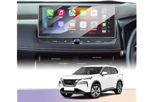 LUWU Kompatybilny z Nissan Qashqai J12 e-Power/Juke 2024 Facelift/X-Trail T33 2023 2024 folia ochronna na wyświetlacz do nawigacji samochodowej 9H szkło hartowane folia ochronna akcesoria