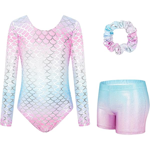 Ensemble Justaucorps + Short Pour Garçon Gymnastique/danse - Taille 5-6 à 15-16 Ans, Tissu Stretch - 8