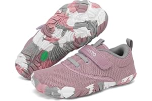 SAGUARO Zapatillas Barefoot Niños Antideslizantes y Ligeras Calzado Descalzos, Talla 24-36