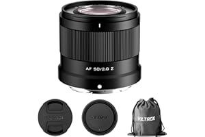 VILTROX Obiettivo 50 mm f/2.0 AF Full Frame Z-Mount, 50 mm F2.0 Obiettivo con messa a fuoco automatica ad ampia apertura, compatibile con fotocamere Nikon Z Mount Z5 Z50 Z6 Z6II Z7 Z7II ZFC Z30 Z9 Z8