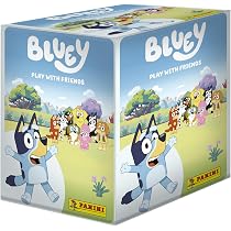 Album Panini BLUEY - Boîte De 36 Pochettes (180 Stickers) Avec Stickers Spéciaux Brillants