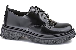 PABLOSKY Zapatos Casual de Niña Paola de Piel con Cordones