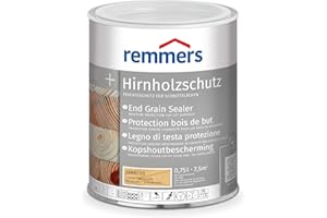 Remmers Hirnholzschutz farblos, 0,75 Liter, Schnittflächen Schutz vor Feuchtigkeit für Holz innen und außen, wasserabweisend, elastisch
