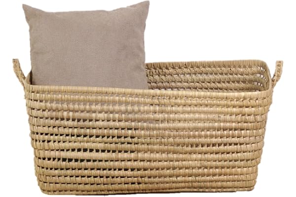 Bohome Living - Panier de Rangement en Osier pour Jouets, Panier à Linge propre ou sale, Fait Main