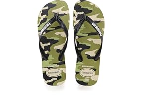 Havaianas - Top Camu, Comfortable, Durable and Lightweight Flip-Flops, Camouflage Print, Men