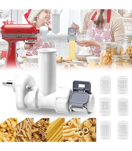 Accessorio Pasta 3 In 1 Per KitchenAid - Rullo Stendipasta E Tagliatelle Professionale Per Impastatrici - Foto 8