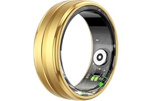 findtime Smart Ring Fitness Ring Heart Rate Monitor Sleep Tracker Blood Oxygen Pedometer Calories Step Counter Fitness Tracker Health Ring 5ATM Waterproof Smart Rings for Men Women